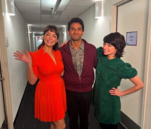 Kate Micucci Instagram - So much fun on @aftermidnight with @mintmilana and @itskaransoni!