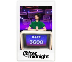 Kate Micucci Instagram - So much fun on @aftermidnight with @mintmilana and @itskaransoni!