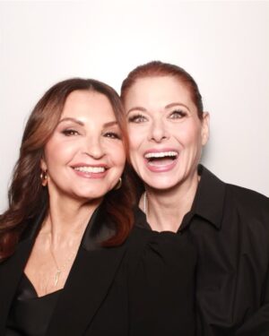 Kathrine Narducci Instagram - BOSS BABES

2 wives, 2 men, 1 actor. #TheDeNiroEffect
Playtime at @siriusxm! @kathrinenarducci and me in #TheAltoKnights 

What happens behind the curtain stays behind the curtain. #loyaltytiltheend
