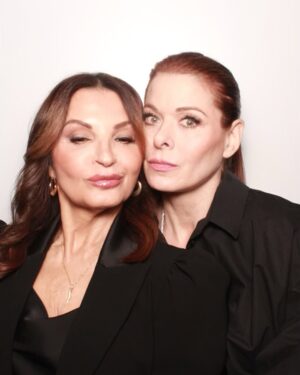 Kathrine Narducci Instagram - BOSS BABES

2 wives, 2 men, 1 actor. #TheDeNiroEffect
Playtime at @siriusxm! @kathrinenarducci and me in #TheAltoKnights 

What happens behind the curtain stays behind the curtain. #loyaltytiltheend