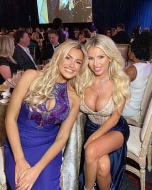 Kathryn Dunn Instagram - Gowns, glitter, and giving back! Had the best night at the Children’s Cancer Fund Gala supporting the bravest little warriors out there. Serving sparkle for a cause and loving every minute! ✨👑💜 @texasccf 

#CCFGala #GlitzAndGiving #SparkleWithPurpose #CureCancerWithKindness
