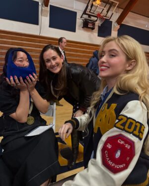 Kathryn Newton Instagram - It was an honor to be inducted into my High School Hall Of Fame thanks to our record breaking golf team starting in 2011. “A dream within a dream” is what is etched inside my championship rings… and that’s exactly what playing on this team, acting, and going to this school was. Winning wasn’t bad either. I love this team! Thank you coach mcclung! I love golf I love sports and I love @notredamehighschool ❤️ congratulations to all the incredible athletes a part of the ND Legacy celebrated last night  Mike Escalante '69 - posthumous - Football
John Magliana '75 - Basketball
Errol Small '90 - Football
Heidi Voorhees Walter '90 - Golf Cody Pearson '01 - Basketball Zana Muno '15 - Volleyball
2011 CIF Golf Championship Team
Stephanie Bush '12
Lauren Crittenden '15
Aida Mahfood '12
Vivian Markel '14
Tina Nagai '13
Kathryn Newton '15
Katelyn Reynolds '14
Jessica Stone '12
Arielle Valdez '13
Samantha Winchester '15
Janet Yeo '15
Coach Ann McClung
2012 Boys State Track and Field Championship Team
Koa Farmer '14
Nick Holland '13
Max Leon '14
Eric McDaniel, Jr
Khalfani Muhammad '13
Head Coach Joe McNab
Assistant Coaches:
• Nick Garcia
• Shannon Genova '92
• Nick Kounalis '96
• Steve McKenna '75
• Stephanie Money '98
• Rob Thomas