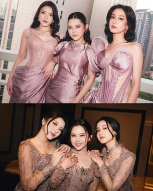 Keisya Levronka Instagram - bahagia selalu cintaku🤍 love you no matter what. 

kebaya @renzilazuardi 
accessories @subengklasik
gown @leona.atelier
📸 @3wisnu @ditasubi