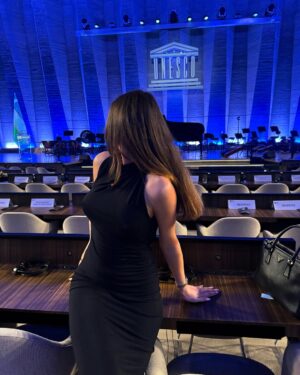 Kellyn Sun Instagram - An unforgettable experience with the National Orchestra of Uzbekistan, « The Sands of Time » at the UNESCO headquarter in Paris . Powerful, emotional and captivating, every note told a story that resonated deeply. 🌟 @unesco @beriniglesias_events 

#MusicThatmoves#ThesandsOfTime#uzbekistanorchestra#unesco#paris