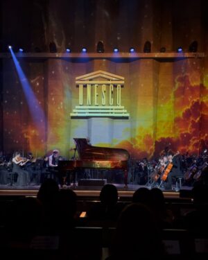 Kellyn Sun Instagram - An unforgettable experience with the National Orchestra of Uzbekistan, « The Sands of Time » at the UNESCO headquarter in Paris . Powerful, emotional and captivating, every note told a story that resonated deeply. 🌟 @unesco @beriniglesias_events 

#MusicThatmoves#ThesandsOfTime#uzbekistanorchestra#unesco#paris