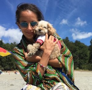 Krishna de Caso Instagram - Por siempre junto a mi 💚🐶😍