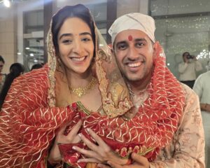 Kritika Avasthi Instagram - Can’t believe it’s already been 5 months since we tied the knot @piyushk003 ♥️ and we’ve barely unpacked our suitcases. 
From being newlyweds to professional travellers, life’s been quite a busy ride! From one destination to another, whirlwind of adventures, some easy some challenging but when your soul mate becomes your co-traveler through every chapter, even the ordinary feels extraordinary 💪✨. 
Thank you Universe, for blessing us with not just each other, but with double the Love♥️.
Piyush & I are lucky to have two incredibly resilient and doting Mothers and two fun loving fathers, a beautiful blend of families, hearts & homes ♥️. 
Double the warmth, double the guidance and double the protection.
Feeling super blessed & grateful for all the blessings Divine, 
Thank you for everything 🙏🥰♥️🧿🪬.

#pikaboo #piyushandkritikka #happy5months #wedding #weddinganniversary #happylife #marriedlife #love #family #light #bless #glow