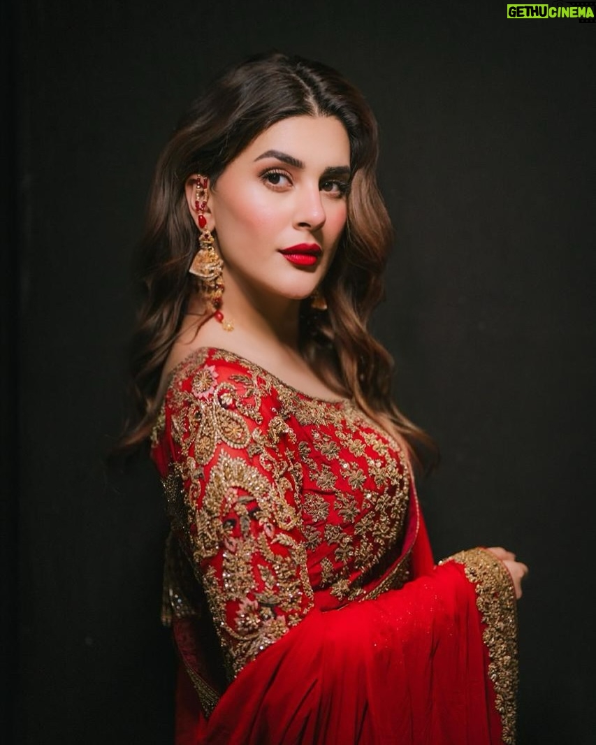 Kubra Khan - 351.7K Likes - Oh how I knew how badly I wanted a red saari for my Qawalli night. Unusual of me, but I knew exactly where to look this time. @theworldofhsy you absolutely beautiful people! Giving me more than my vision. So so much love for you! And Once again thank you for styling Us for our happy moments. I will cherish this for forever. 🥰❤️