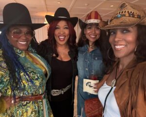 Kym Whitley Instagram - A time was HAAAAD!!! That @niecynash1 and @wpmillermoments  know how to throw a party! The rodeo, the celebrities, the food, the line dancing, and the performances were all A  A ❤️ my 14 yr old son @joshuawhitley11 was so excited to see old friends and his auntie’s!! I was humbled by @nlechoppamusic he made me seem like the cool mom but he was such a nice young man! 
It was so good to see some of my friends and celebrate Niecy!! When is the next one 😩😭🤣

Styled by @darajoylove 
Thanks @wpmillermoments for the photos 
And another happy birthday to the hostess with the mostest!! @niecynash1 ❤️❤️❤️❤️❤️❤️❤️