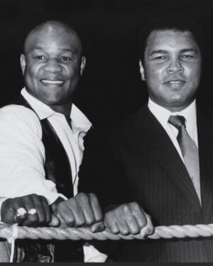 Laila Ali Instagram - 🕊️Rest in peace, George Foreman. He and my father had a tremendous amount of respect and admiration for each other. Not only was he a phenomenal heavyweight champion, but he truly had one of the kindest and most giving hearts. May his love and legacy continue to inspire his family and countless others who's  lives he touched.