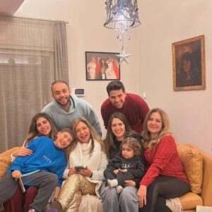 Laila Elwi Instagram - From our family to yours .. happy new year🎄✨