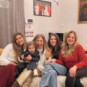Laila Elwi Instagram - From our family to yours .. happy new year🎄✨