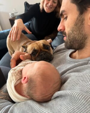 Laura Woods Instagram - Leo Ernie Collard, our boy 🤍