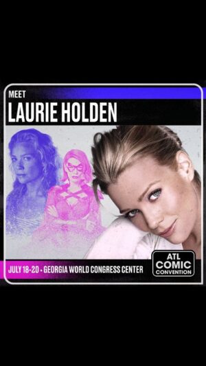 Laurie Holden Instagram - 📣 Welcome the Wonderful Laurie Holden to ATL Comic Convention!!