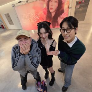 Lee Eun-jae Instagram - 응언이랑 태연 선배 콘서트💘 쩐다 쩔어