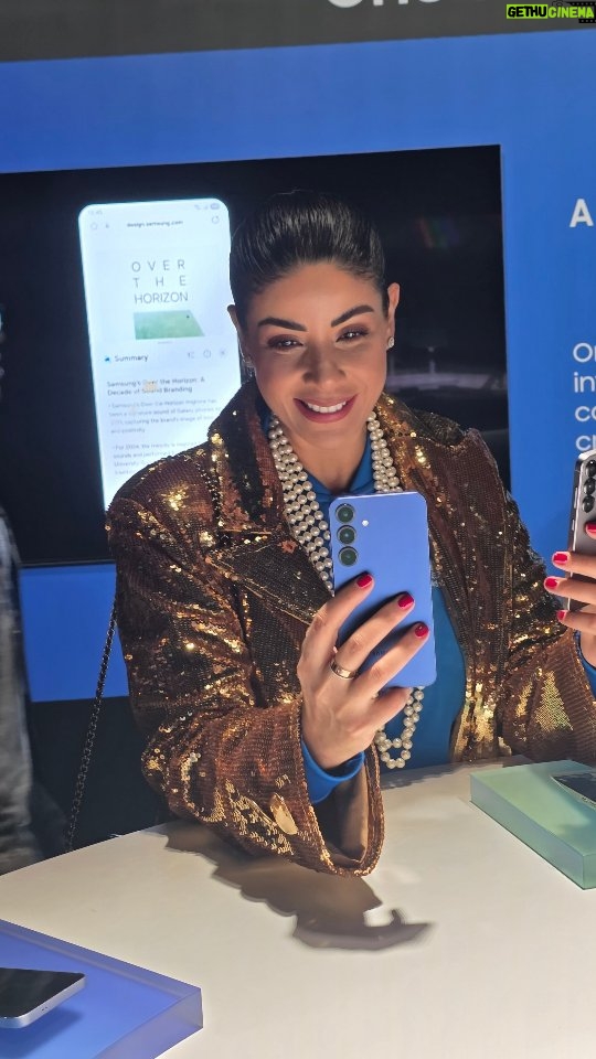 Leila Hadioui - 49.5K Likes - Une journée incroyable à découvrir la série Galaxy S25 de Samsung. Un design époustouflant, une technologie à la pointe et une expérience qui dépassent toutes mes attentes. 📱
Merci @samsungmobile @samsungmaroc pour cette belle invitation et pour repousser les limites de l'innovation à chaque nouvelle création. Toujours fière d'être ambassadrice et de partager ces moments uniques. 💙
#GalaxyUnpacked #GalaxyAl #GalaxyS25Ultra #GalaxyS25 #GalaxyS25Plus #GalaxyS25Series #GalaxyS25 #SamsungInnovation #ProudAmbassador