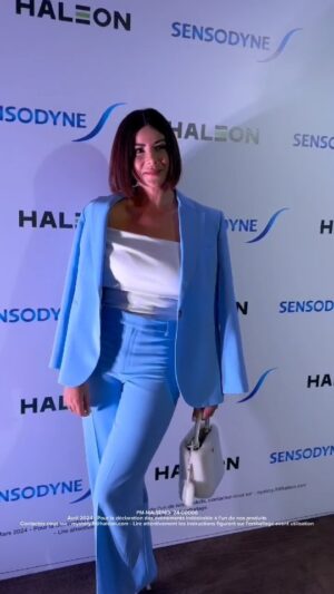 Leila Hadioui Instagram - Souriez à la vie avec un grand sourire 😁
Prenez soin de vos dents et de vos gencives avec Sensodyne 😁 تهلاو في سنانكم 
#sensodyneMaroc #dentsSainesavecSensodyne #LibérezVousDeLaSensibilité #recommandéparlesdentistes