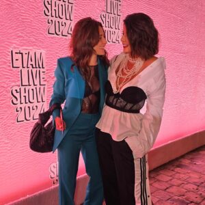 Leila Hadioui Instagram - ETAM LIVE SHOW 🩷 @etam Paris Fashion Week '24 🇫🇷
 📸 @arnoldjerocki 
@dina.s.paris 
@rubiesbijoux
@abdelkebdani