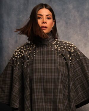 Leila Hadioui Instagram - A sweep of the cape, a breath of confidence✨️