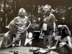 Leslie Bibb Instagram - and here we go...
last episode, probably not the last #bts, but this one is a special one...
thank you mike white for picking
me, for giving me #kate, for taking me around the world and changing me as an artist...
thank you to this incredible cast...
i love you all and you have made me better and i am so grateful for all of you but especially to my girls @michellemonaghan and @carriecoon  i couldn't have done it without you...
here's to always leaving the light on for all of you and burning down the stage that is @thewhitelotus...
i love you guys...
and thank you to all the fans of this show, wow wow wow 
you have just rocked my world 
you are all legends...
enjoy tonight...
✌🏻lb
ps: all these amazing photos are courtesy of our brilliant on set photographer @fabio_lovino_ 
🤍🤍🤍you fabio