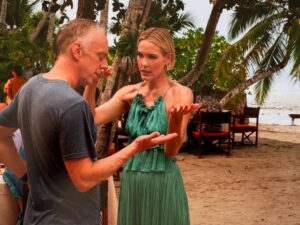 Leslie Bibb Instagram - and here we go...
last episode, probably not the last #bts, but this one is a special one...
thank you mike white for picking
me, for giving me #kate, for taking me around the world and changing me as an artist...
thank you to this incredible cast...
i love you all and you have made me better and i am so grateful for all of you but especially to my girls @michellemonaghan and @carriecoon  i couldn't have done it without you...
here's to always leaving the light on for all of you and burning down the stage that is @thewhitelotus...
i love you guys...
and thank you to all the fans of this show, wow wow wow 
you have just rocked my world 
you are all legends...
enjoy tonight...
✌🏻lb
ps: all these amazing photos are courtesy of our brilliant on set photographer @fabio_lovino_ 
🤍🤍🤍you fabio