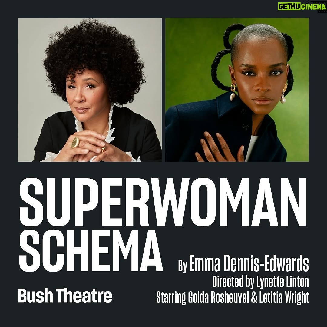 Letitia Wright - 3 Likes - SUPERWOMAN SCHEMA
Something special.
@bushtheatre - 6 Sep-25 Oct 🎟️ link in bio
@goldarosheuvel
@lynettelinton1
Emma Dennis-Edwards
@eleanorlloydproductions
Eilene Davidson Productions
🇬🇾🇬🇾🇬🇾