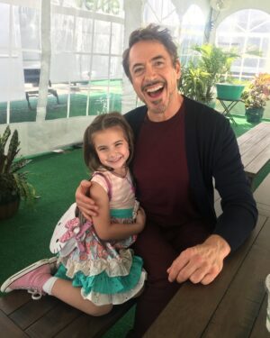 Lexi Rabe Instagram - Happy birthday to my fake dad! To the Ironman/ Dr. Doom! Miss you tons… love you…. You know how much! @robertdowneyjr @avengers @marvelstudios love this pic from the @therussobrothers