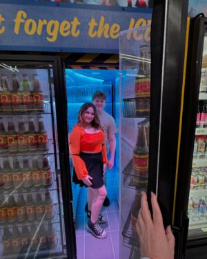 Lexi Rabe Instagram - Area 15 photo dump @meow__wolf 
@rabe.logann  and game maker @supern0ob96  @area15official