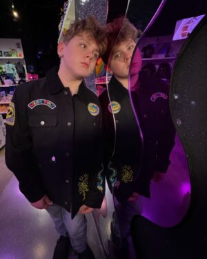 Lexi Rabe Instagram - Area 15 photo dump @meow__wolf 
@rabe.logann  and game maker @supern0ob96  @area15official