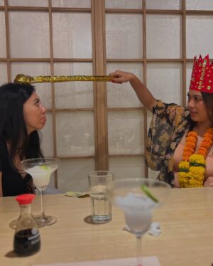 Lin Laishram Instagram - Happy birthday to my most gloriously useless friend 
If Ayurvedic Gods gave awards for following the circadian clock, you’d win gold then go to bed at 9:30 PM.

Useless like an appendix, yet weirdly essential.
You cry louder when I’m sad, get angrier at people who hurt me and scream the loudest in movie halls when I show up on screen.
But you also go silent when it matters like keeping my secrets.
You know where all my chocolates are kept in the fridge .
You even became friends with my father-in-law because you saw how much he cares for me.
I ♥️ U

Stay useless, stay mine.
Happy birthday Mere