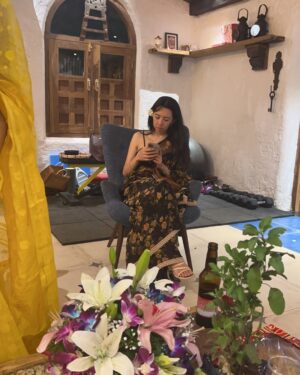 Lin Laishram Instagram - Happy birthday to my most gloriously useless friend 
If Ayurvedic Gods gave awards for following the circadian clock, you’d win gold then go to bed at 9:30 PM.

Useless like an appendix, yet weirdly essential.
You cry louder when I’m sad, get angrier at people who hurt me and scream the loudest in movie halls when I show up on screen.
But you also go silent when it matters like keeping my secrets.
You know where all my chocolates are kept in the fridge .
You even became friends with my father-in-law because you saw how much he cares for me.
I ♥️ U

Stay useless, stay mine.
Happy birthday Mere