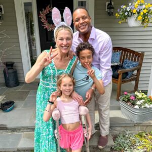 Lindsay Czarniak Instagram - Happy Easter from our family to yours. Not much better than great food, cousins and egg hunts. Grateful for this life and the chance to celebrate what this day represents with family. #easter #family #eggs #egghunt #faith