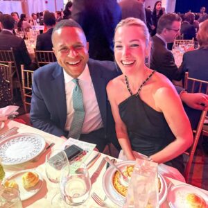 Lindsay Czarniak Instagram - Had a fun school night hang (for Melvin - not my kids:) in the city celebrating his work as a leader and mentor inspiring the next generation. The work @thowardfoundation does is really game changing and seeing Melvin's @todayshow family come out to support him is always special. So proud of him! #mentor #leadership #diversity #tv #family