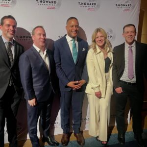 Lindsay Czarniak Instagram - Had a fun school night hang (for Melvin - not my kids:) in the city celebrating his work as a leader and mentor inspiring the next generation. The work @thowardfoundation does is really game changing and seeing Melvin's @todayshow family come out to support him is always special. So proud of him! #mentor #leadership #diversity #tv #family