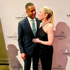 Lindsay Czarniak Instagram - Had a fun school night hang (for Melvin - not my kids:) in the city celebrating his work as a leader and mentor inspiring the next generation. The work @thowardfoundation does is really game changing and seeing Melvin's @todayshow family come out to support him is always special. So proud of him! #mentor #leadership #diversity #tv #family