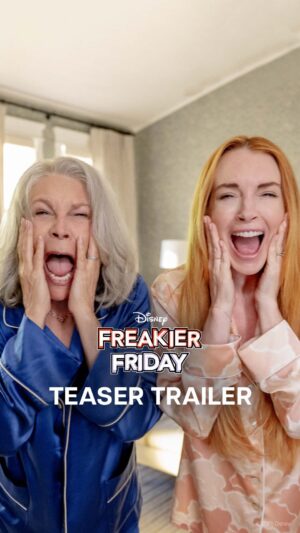 Lindsay Lohan Instagram - This summer is about to get F̶r̶e̶a̶k̶y̶ FREAKIER. 💜💚

Watch the trailer for Freakier Friday and experience it only in theaters August 8.