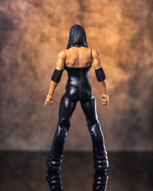 Lisa Marie Varon Instagram - Showcasing my first custom for Wrestlemania weekend 🕸️🖤💛

As you all may have seen on my stories, I have been putting in WORK for this upcoming weekend. Currently have 16 NEW customs made for wrestlers… Still needing to make 2 more before Thurs when I leave for Vegas 🤯

So excited to gift this custom to @reallisamarie during @officialwrestlecon!! My all-time favorite gear of hers! 

#wwevictoria #lisamarievaron #survivorseries #wrestlemania41 #wrestlecon #wrestlemaniaweekend #customactionfigures #actionﬁgurephotography #wwefanart #wweart #wrestlingfigurephotography #prowrestling