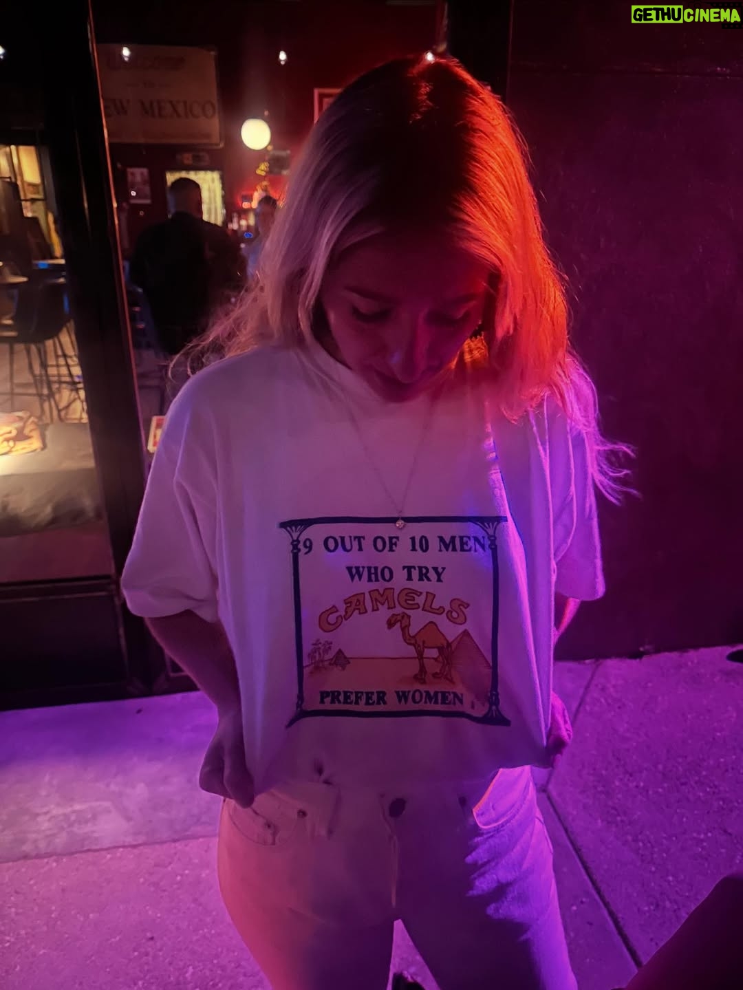 Lola Kirke - 2.1K Likes - Hard to believe that part 1 of the Trailblazer Tour is over 🥹
So grateful to every single one of you who chose to spend a little time with me ❤️
See you back out on the road in June!
(And yes that last pic is of me and the man who caught my beloved 🍕costume after I threw it off the @boweryballroom stage after wearing it while reading an entry from my 13 year old self’s journal funny you should ask)