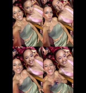 Lorena Capetillo Instagram - Vengo a agradecer una noche para mi muy especial! 

1. Traje verde menta, porque “el amor aumenta”
2. Diseño nacional de @prettysssoul. Hay algo mas bello que el diseñador sea tu hijo? Gracias Igna por cada detalle, tu preocupación, apoyo y cariño. Eres un genio.
3. Me encontré con la @romicapetillo 
4. Gracias hermana por estar conmigo anoche. Además vestida de @_santadiabla estabas ESPLÉNDIDA!
5. Glinda y Elphaba. Una y mil veces felicitaciones grandiosa @vaneperic 
6. El gran team de @9magazinecl 
7. @theglasslab.cl , para mí ARTE en vidrio, sus creaciones son hermosas!! 

Maquillaje por la talentosa @ainoagonzalez.mua 
Zapatos, diseño nacional de la seca  @zapatoskarensapiain 

Gracias a tod@s por involucrarse con tanto cariño y compromiso :) Gracias a mi hija Lau que estuvo fiel en cada paso, gracias princesa por tu nobleza. 
Disfrute mucho de los @premioscaleuche de @somoschileactores , para mí una fiesta donde podemos honrarnos y destacar el valor del trabajo de compañer@s y producciones que son parte de nuestra cultura y que producen conversaciones a partir de grandes reflexiones. 
Les amo “respetable público”. Gracias por cada uno de sus mensajes. Acá fiel a seguir creando e interpretando con todo el corazón 🤗♥️✨