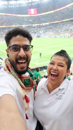 Lulowa Al-Mulla Instagram - To the dreamers who dream big and made it happen and knew no impossible,thank you for this exciting event that brought the whole world together and made us so filled with pride and joy,thank you for making this an unforgettable experience.
إلى الحالمون الذين لا يعرفون المستحيل،
شكراً لهذه التجربة التي لا تنسى والتي جمعت العالم مع الثقافة العربية وجعلتنا جميعاً فخورين
.
شكراً @ahmad_almulla_90 @qnbgroup @qnbqatar
#livethejourney #خلْنا_نعيشها #قطر