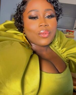 Lydia Forson Instagram - Today, I want to praise myself a little.
Because — as the lizard that fell from the Iroko tree once said — “If no one will praise me, I will praise myself.”

Someone asked me how I’ve been able to do it…
And honestly? It’s been a whole lot of AUDACITY.

The audacity to believe I can walk into any room, shake the ground and make myself known.
The audacity to believe I am the best.
The audacity to believe I was born to be number 1, not 2.
The audacity to TRY — even when it’s scary, even when no one’s clapping yet.

Sometimes, you just have to clap for yourself — loud and proud.

And shoutout to my incredible glam team for making me feel like that girl for the #LastStop premiere:
✨ Styling: @bel_ama_eli — the calm in the storm
✨ Makeup & Hair: @official_allure_by_ben — the other star in the room
✨ Outfit: @amatchiwa — thank you for this stunning look
✨ Captured by: @thetetson — always getting the shot 📸 

#Audacity #SelfPraiseIsntPride #BlackExcellence #BoldMoves #MadeInGhana #NaturalBornStar #KinkyMatters #RootedInPower #RedCarpetReady #LastStopPremiere