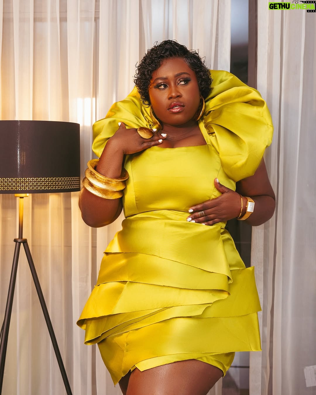 Lydia Forson - 4.8K Likes - Today, I want to praise myself a little.
Because — as the lizard that fell from the Iroko tree once said — “If no one will praise me, I will praise myself.”
Someone asked me how I’ve been able to do it…
And honestly? It’s been a whole lot of AUDACITY.
The audacity to believe I can walk into any room, shake the ground and make myself known.
The audacity to believe I am the best.
The audacity to believe I was born to be number 1, not 2.
The audacity to TRY — even when it’s scary, even when no one’s clapping yet.
Sometimes, you just have to clap for yourself — loud and proud.
And shoutout to my incredible glam team for making me feel like that girl for the #LastStop premiere:
✨ Styling: @bel_ama_eli — the calm in the storm
✨ Makeup & Hair: @official_allure_by_ben — the other star in the room
✨ Outfit: @amatchiwa — thank you for this stunning look
✨ Captured by: @thetetson — always getting the shot 📸
#Audacity #SelfPraiseIsntPride #BlackExcellence #BoldMoves #MadeInGhana #NaturalBornStar #KinkyMatters #RootedInPower #RedCarpetReady #LastStopPremiere