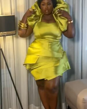 Lydia Forson Instagram - Today, I want to praise myself a little.
Because — as the lizard that fell from the Iroko tree once said — “If no one will praise me, I will praise myself.”

Someone asked me how I’ve been able to do it…
And honestly? It’s been a whole lot of AUDACITY.

The audacity to believe I can walk into any room, shake the ground and make myself known.
The audacity to believe I am the best.
The audacity to believe I was born to be number 1, not 2.
The audacity to TRY — even when it’s scary, even when no one’s clapping yet.

Sometimes, you just have to clap for yourself — loud and proud.

And shoutout to my incredible glam team for making me feel like that girl for the #LastStop premiere:
✨ Styling: @bel_ama_eli — the calm in the storm
✨ Makeup & Hair: @official_allure_by_ben — the other star in the room
✨ Outfit: @amatchiwa — thank you for this stunning look
✨ Captured by: @thetetson — always getting the shot 📸 

#Audacity #SelfPraiseIsntPride #BlackExcellence #BoldMoves #MadeInGhana #NaturalBornStar #KinkyMatters #RootedInPower #RedCarpetReady #LastStopPremiere