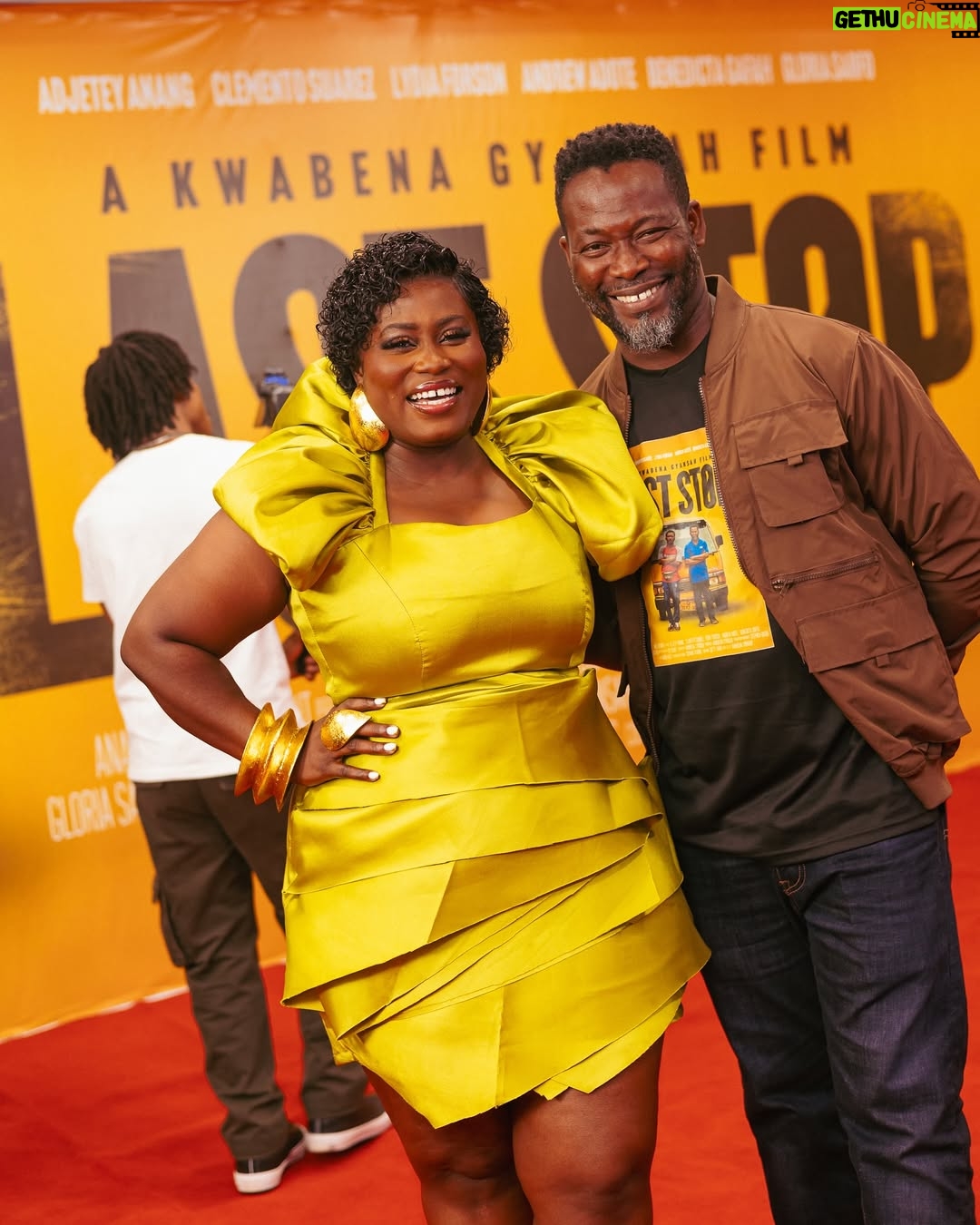 Lydia Forson - 7.2K Likes - WE DID IT AGAIN 🎉
Thank you to everyone who showed up to support Last Stop on Friday.
Promoting movies these days isn’t easy—and I won’t lie, some days it can be frustrating.
That’s why I’ll forever be grateful to those who genuinely show up, bring their friends, and support the industry.
Last Stop is still showing in cinemas! If you’re looking for a good laugh, grab a ticket and go watch it.
Support Ghanaian cinema. 🎥
And to my loyal fans who have held me down for 20 years, I appreciate you more than words can say.
Have you watched Last Stop yet?
Let me know your favorite scene in the comments!
And if you haven’t, what are you waiting for? Grab your tickets and enjoy a great Ghanaian film!
Photos: @thetetson
#LastStopMovie #SupportGhanaianCinema