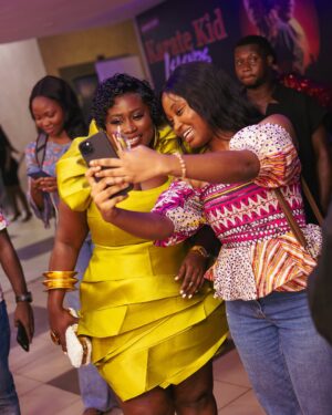 Lydia Forson Instagram - WE DID IT AGAIN 🎉

Thank you to everyone who showed up to support Last Stop on Friday. 

Promoting movies these days isn’t easy—and I won’t lie, some days it can be frustrating. 

That’s why I’ll forever be grateful to those who genuinely show up, bring their friends, and support the industry.

Last Stop is still showing in cinemas! If you’re looking for a good laugh, grab a ticket and go watch it. 

Support Ghanaian cinema. 🎥 

And to my loyal fans who have held me down for 20  years, I appreciate you more than words can say.

Have you watched Last Stop yet? 

Let me know your favorite scene in the comments! 

And if you haven’t, what are you waiting for? Grab your tickets and enjoy a great Ghanaian film! 

Photos: @thetetson 

#LastStopMovie #SupportGhanaianCinema