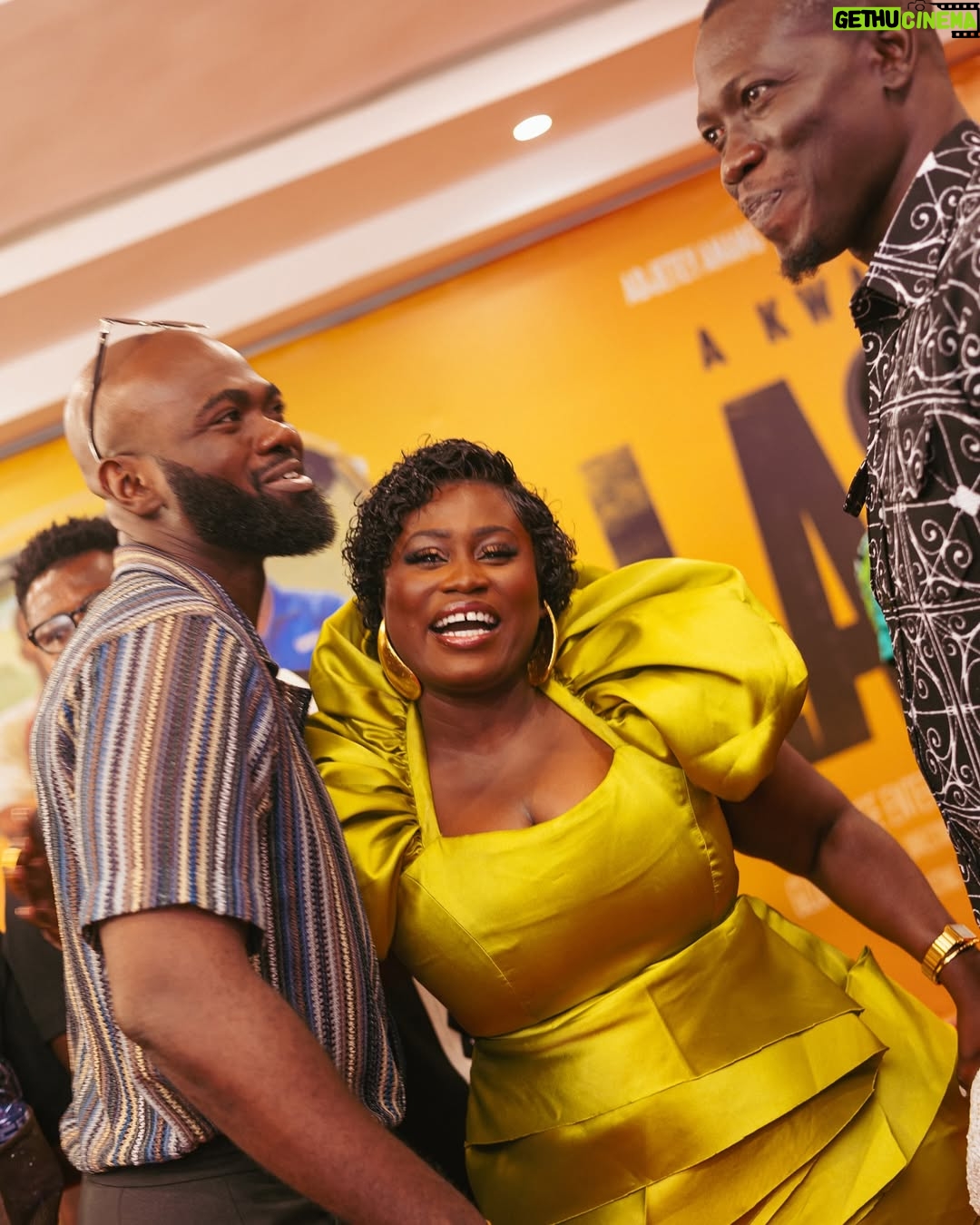 Lydia Forson - 7.2K Likes - WE DID IT AGAIN 🎉
Thank you to everyone who showed up to support Last Stop on Friday.
Promoting movies these days isn’t easy—and I won’t lie, some days it can be frustrating.
That’s why I’ll forever be grateful to those who genuinely show up, bring their friends, and support the industry.
Last Stop is still showing in cinemas! If you’re looking for a good laugh, grab a ticket and go watch it.
Support Ghanaian cinema. 🎥
And to my loyal fans who have held me down for 20 years, I appreciate you more than words can say.
Have you watched Last Stop yet?
Let me know your favorite scene in the comments!
And if you haven’t, what are you waiting for? Grab your tickets and enjoy a great Ghanaian film!
Photos: @thetetson
#LastStopMovie #SupportGhanaianCinema