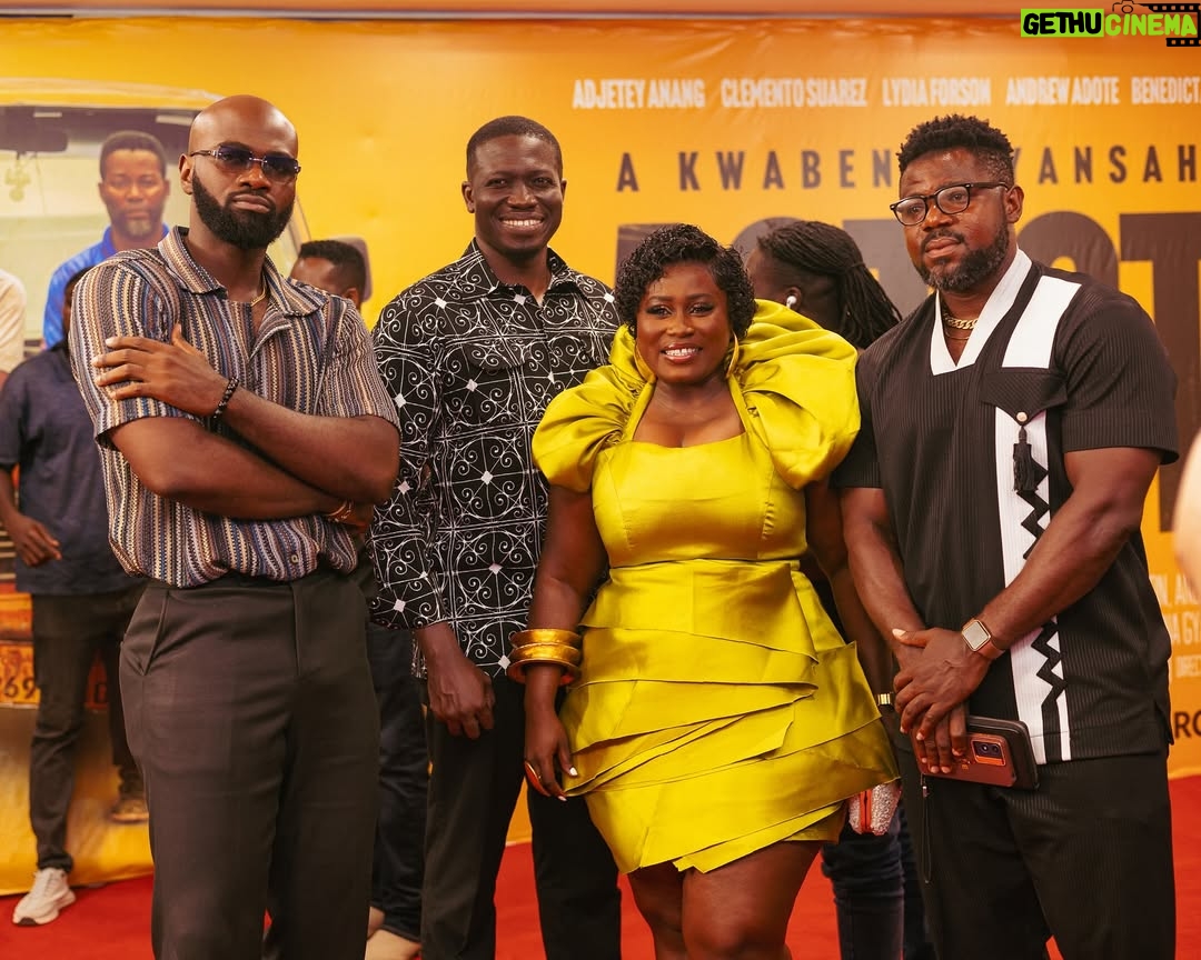 Lydia Forson - 7.2K Likes - WE DID IT AGAIN 🎉
Thank you to everyone who showed up to support Last Stop on Friday.
Promoting movies these days isn’t easy—and I won’t lie, some days it can be frustrating.
That’s why I’ll forever be grateful to those who genuinely show up, bring their friends, and support the industry.
Last Stop is still showing in cinemas! If you’re looking for a good laugh, grab a ticket and go watch it.
Support Ghanaian cinema. 🎥
And to my loyal fans who have held me down for 20 years, I appreciate you more than words can say.
Have you watched Last Stop yet?
Let me know your favorite scene in the comments!
And if you haven’t, what are you waiting for? Grab your tickets and enjoy a great Ghanaian film!
Photos: @thetetson
#LastStopMovie #SupportGhanaianCinema