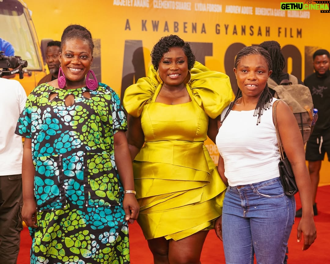 Lydia Forson - 7.2K Likes - WE DID IT AGAIN 🎉
Thank you to everyone who showed up to support Last Stop on Friday.
Promoting movies these days isn’t easy—and I won’t lie, some days it can be frustrating.
That’s why I’ll forever be grateful to those who genuinely show up, bring their friends, and support the industry.
Last Stop is still showing in cinemas! If you’re looking for a good laugh, grab a ticket and go watch it.
Support Ghanaian cinema. 🎥
And to my loyal fans who have held me down for 20 years, I appreciate you more than words can say.
Have you watched Last Stop yet?
Let me know your favorite scene in the comments!
And if you haven’t, what are you waiting for? Grab your tickets and enjoy a great Ghanaian film!
Photos: @thetetson
#LastStopMovie #SupportGhanaianCinema