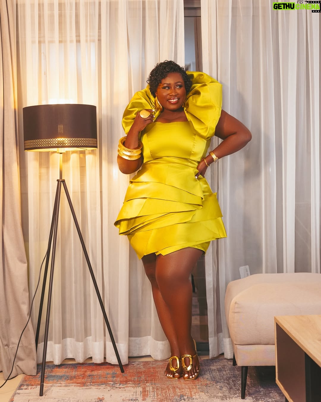 Lydia Forson - 4.8K Likes - Today, I want to praise myself a little.
Because — as the lizard that fell from the Iroko tree once said — “If no one will praise me, I will praise myself.”
Someone asked me how I’ve been able to do it…
And honestly? It’s been a whole lot of AUDACITY.
The audacity to believe I can walk into any room, shake the ground and make myself known.
The audacity to believe I am the best.
The audacity to believe I was born to be number 1, not 2.
The audacity to TRY — even when it’s scary, even when no one’s clapping yet.
Sometimes, you just have to clap for yourself — loud and proud.
And shoutout to my incredible glam team for making me feel like that girl for the #LastStop premiere:
✨ Styling: @bel_ama_eli — the calm in the storm
✨ Makeup & Hair: @official_allure_by_ben — the other star in the room
✨ Outfit: @amatchiwa — thank you for this stunning look
✨ Captured by: @thetetson — always getting the shot 📸
#Audacity #SelfPraiseIsntPride #BlackExcellence #BoldMoves #MadeInGhana #NaturalBornStar #KinkyMatters #RootedInPower #RedCarpetReady #LastStopPremiere