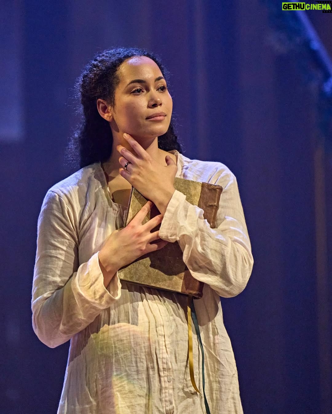 Madeleine Mantock - 4K Likes - Happy World Theatre Day! It was my dream to perform on stage since I was 11. I’m so grateful and amazed that I get to play dress up for a living 🫶🏽🎭✨